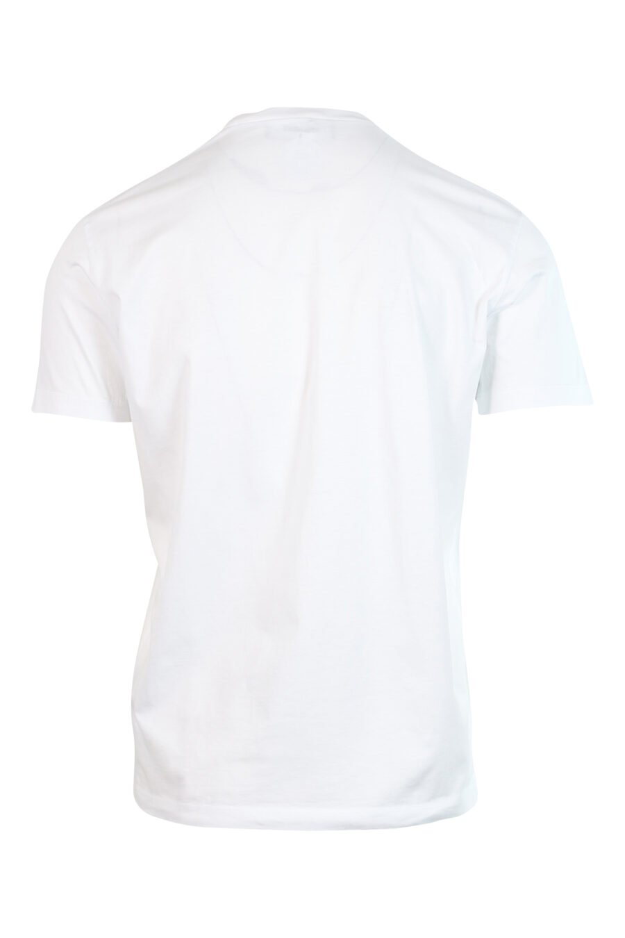 Camiseta blanca con maxilogo "icon heart pixel" - 8052134980842 2