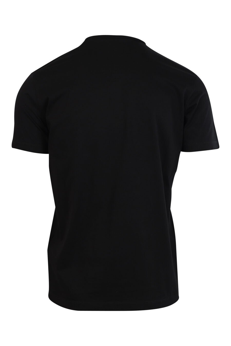 Black T-shirt with maxilogo "icon heart pixel" - 8052134980910 2