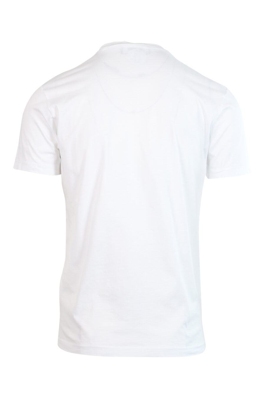 Weißes T-Shirt mit vertikalem Maxilogo "icon" - 8052134980989 2