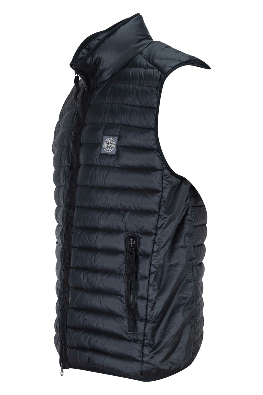Black waistcoat with square mini-logo - 8052572724831 1