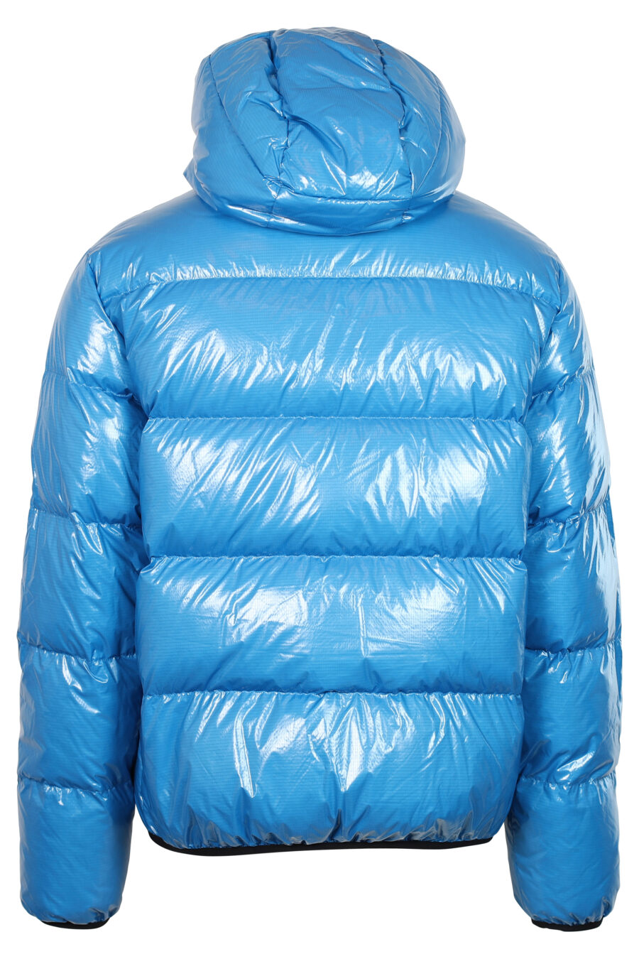 Bright blue "Puff Kaban" jacket with mini-logo - 8054148014308 3