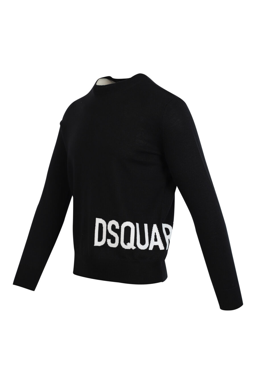 Black jumper with white side maxilogue - 8054148066710 3