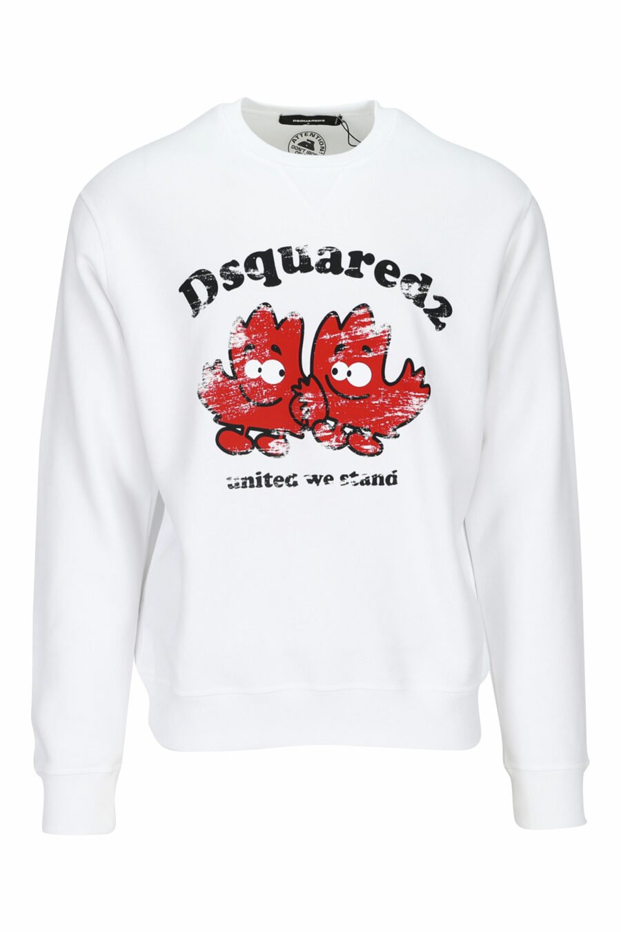 Dsquared2 - Sudadera roja con capucha y maxilogo icon - BLS Fashion