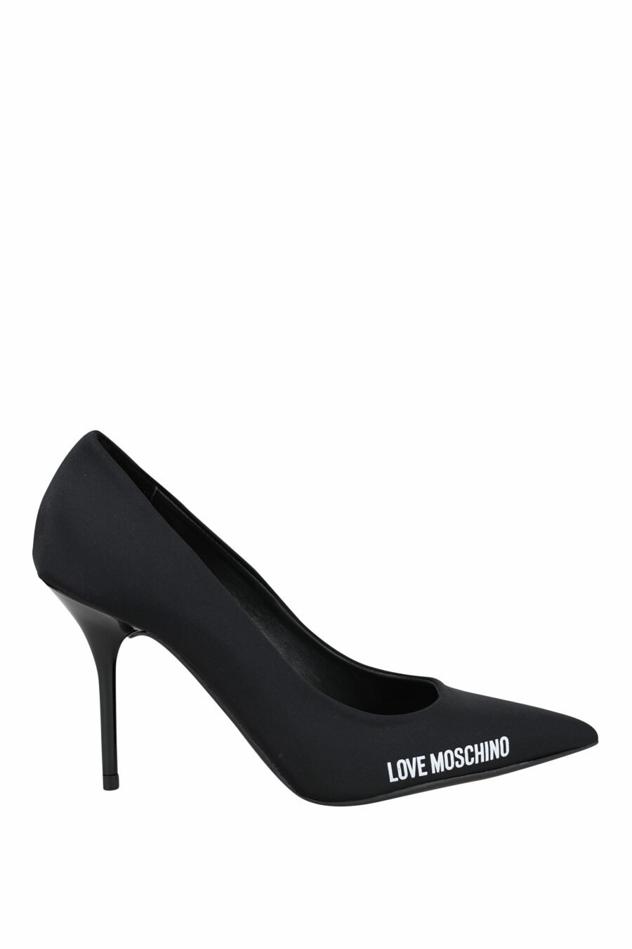 Love Moschino - Black heels with mini logo - BLS Fashion