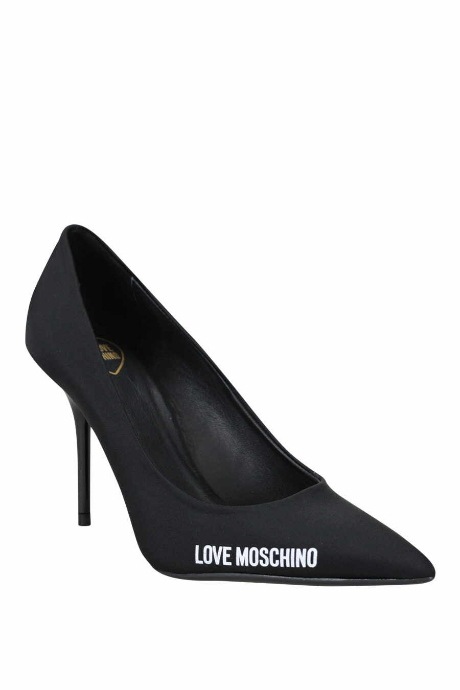 Black heels with mini-logo - 8054653052130 1