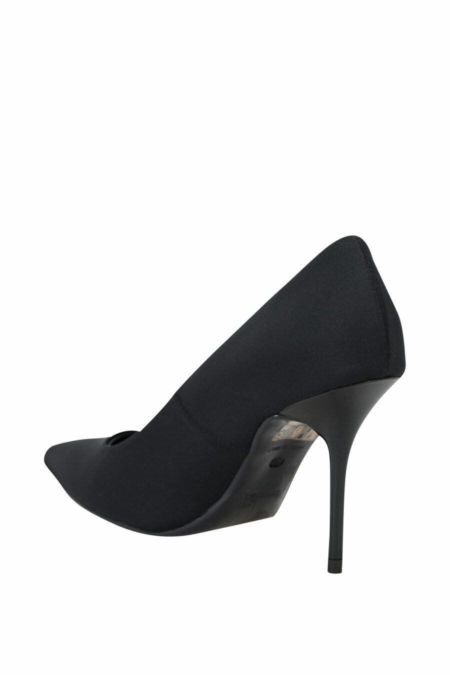 Black heels with mini-logo - 8054653052130 3