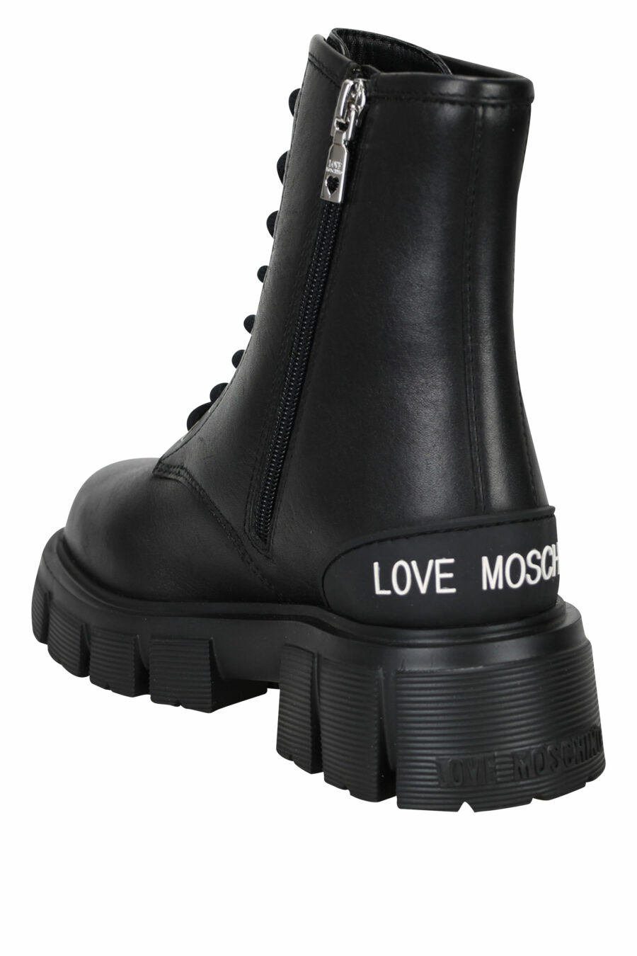 Black ankle boots with mini-logo at the back - 8054653054448 3