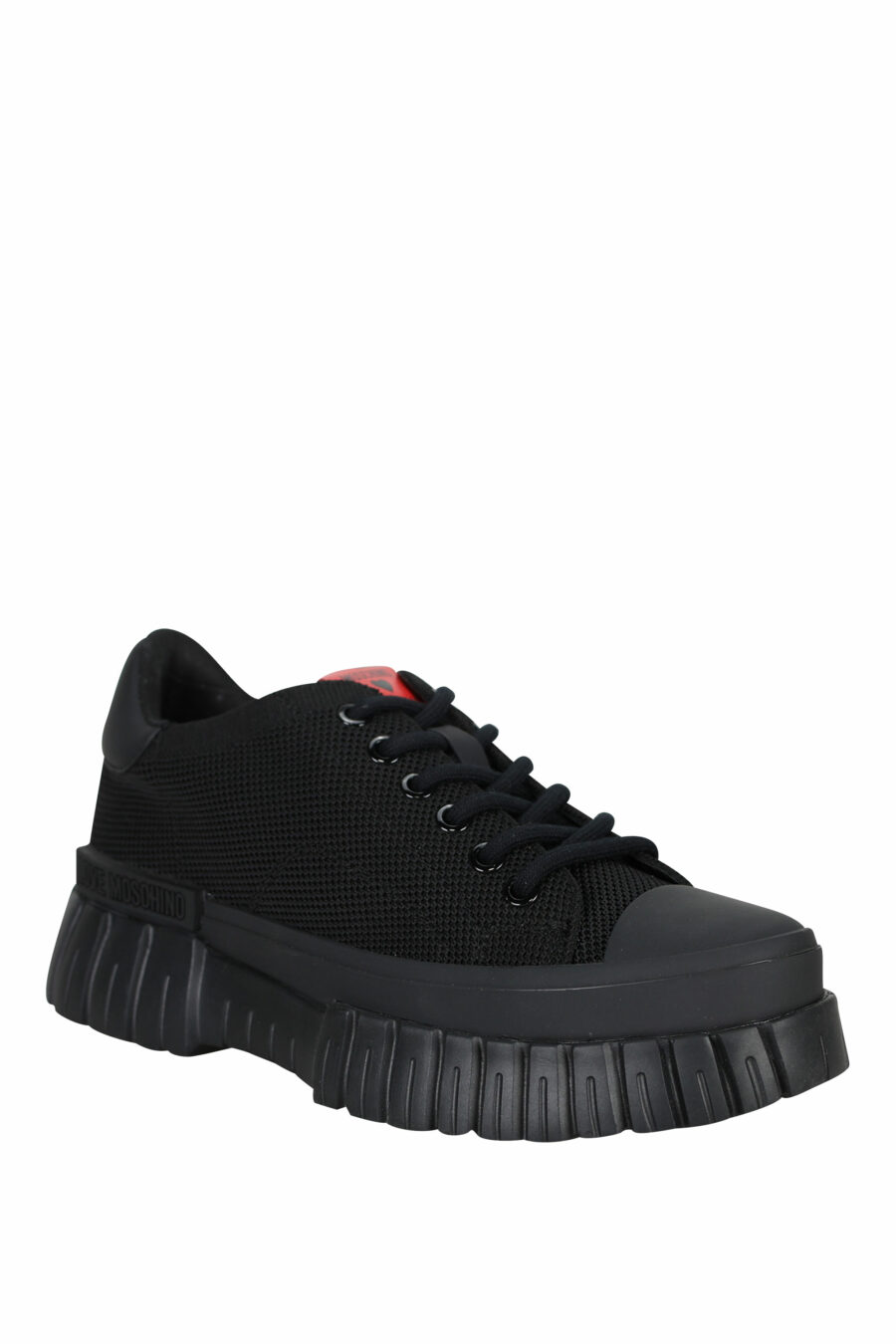 Zapatillas negras mix con logo - 8054653167971 1