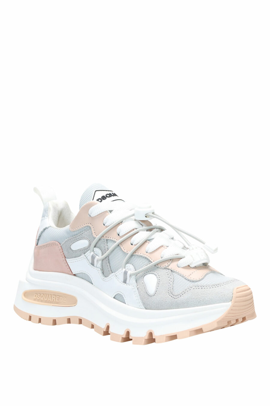 Trainers pink mix with logo and inner tube sole - 8055777195611 1