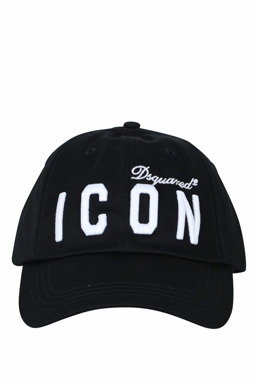 Black cap with double logo "icon" maxilogue - 8055777217672