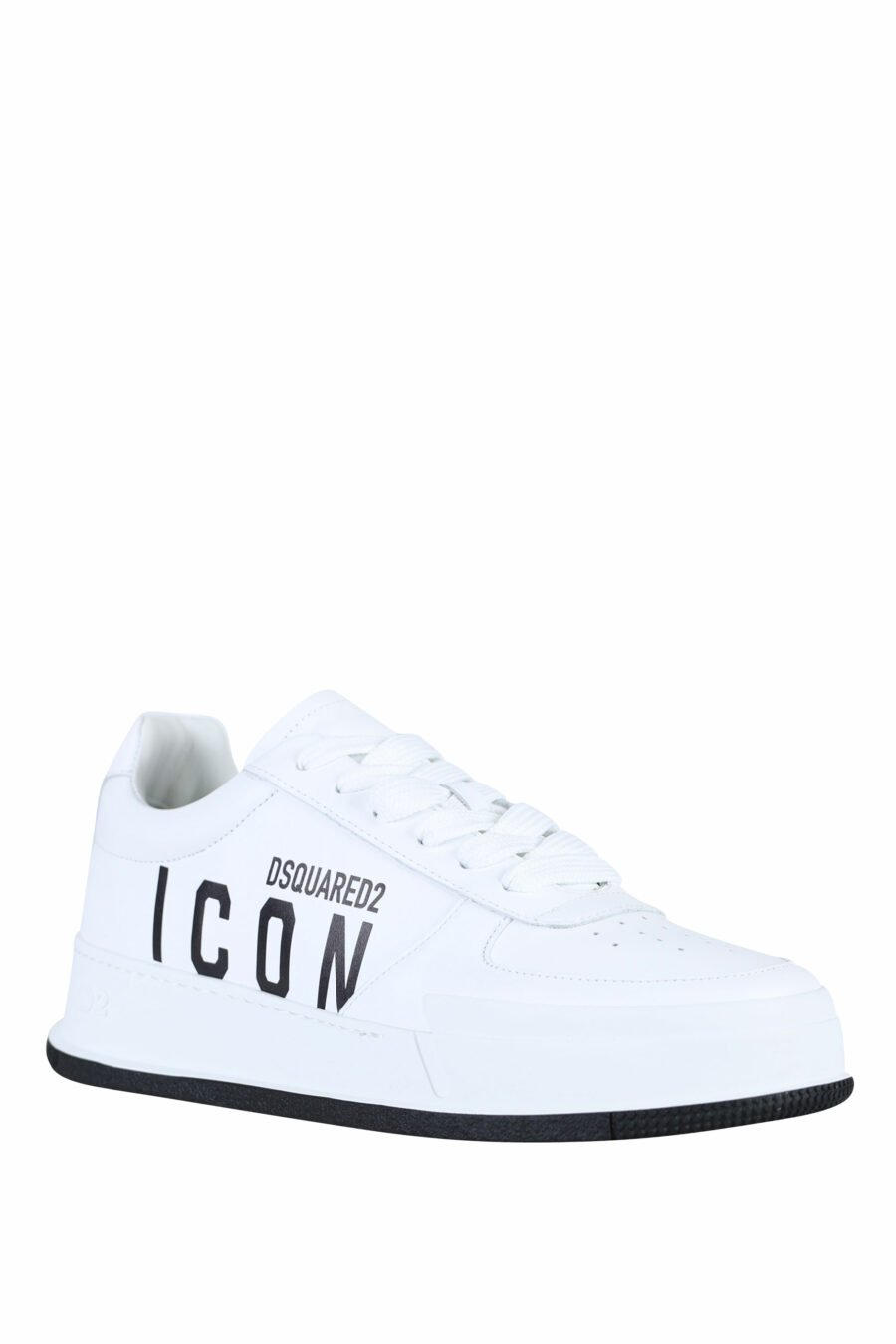 Zapatillas blancas con logo "icon" y suela negra - 8055777248850 1