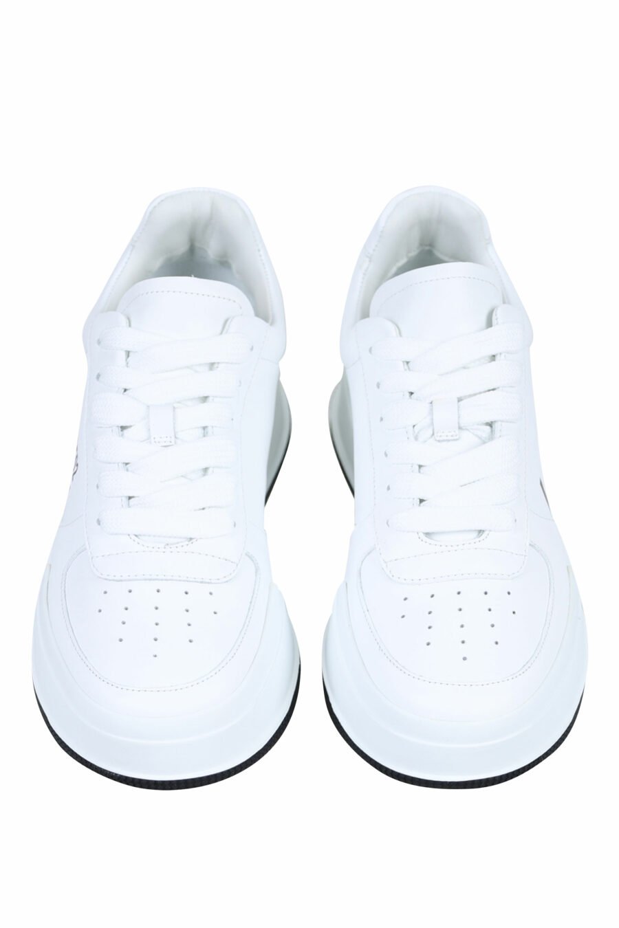 Zapatillas blancas con logo "icon" y suela negra - 8055777248850 4