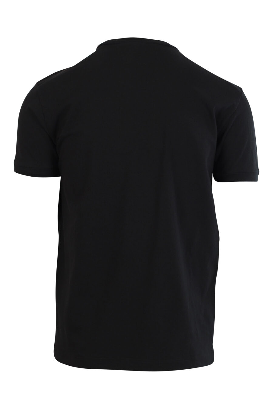 Black T-shirt with minilogue "dsquared2 milano" - 8058049836090 2