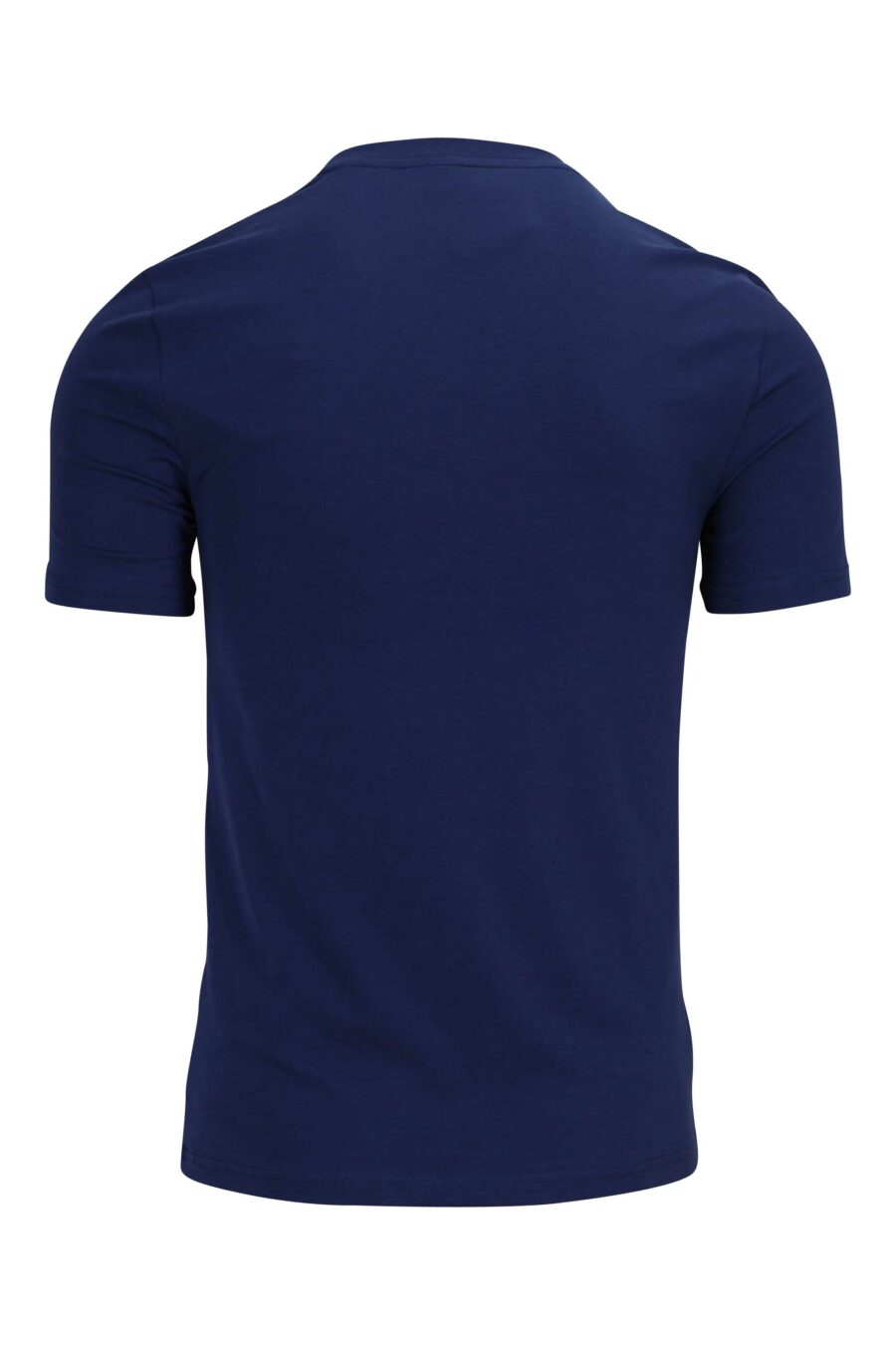T-shirt azul-marinho com maxilogue preto - 889316649383 1