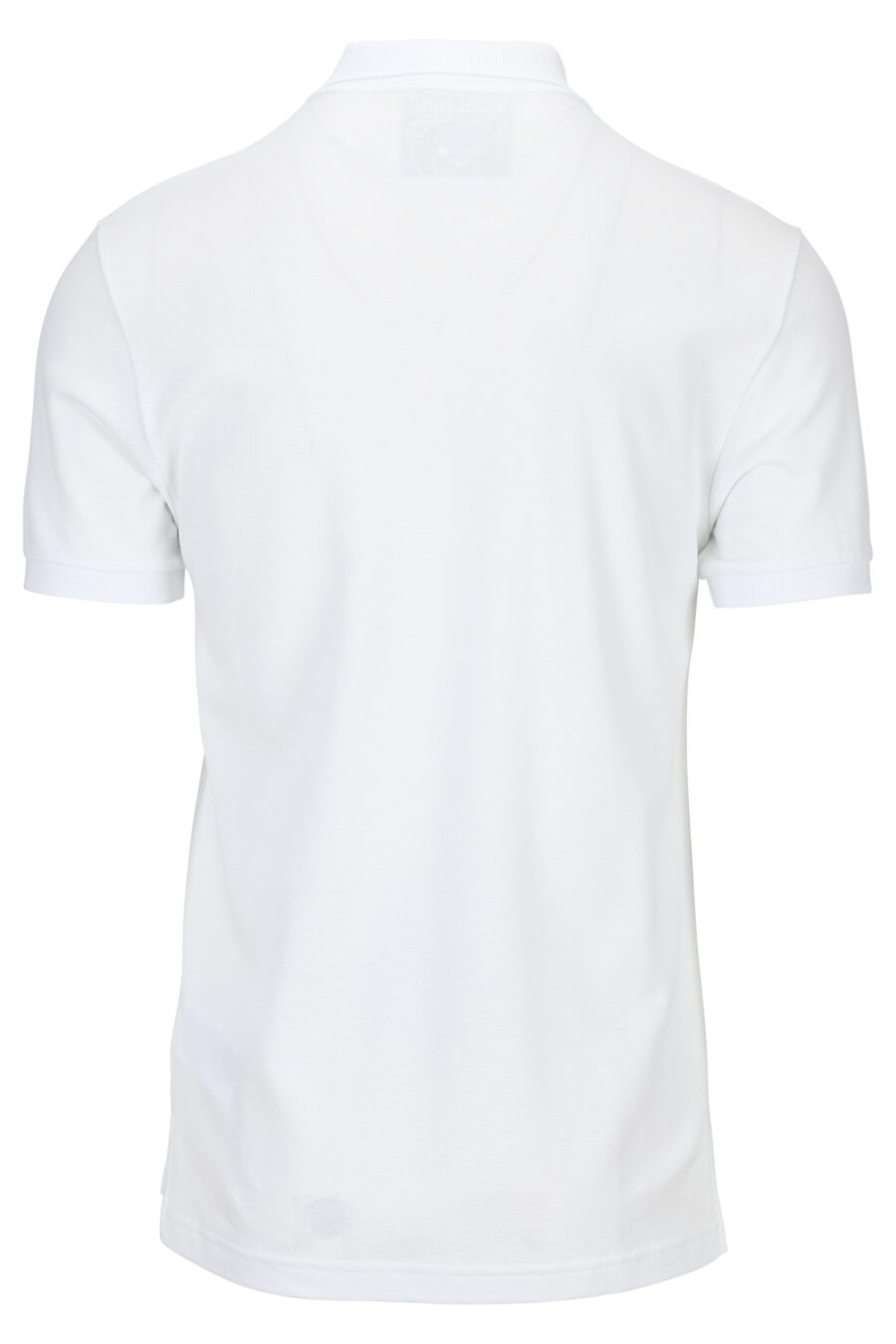 White polo shirt with bear mini logo - 889316660630 1