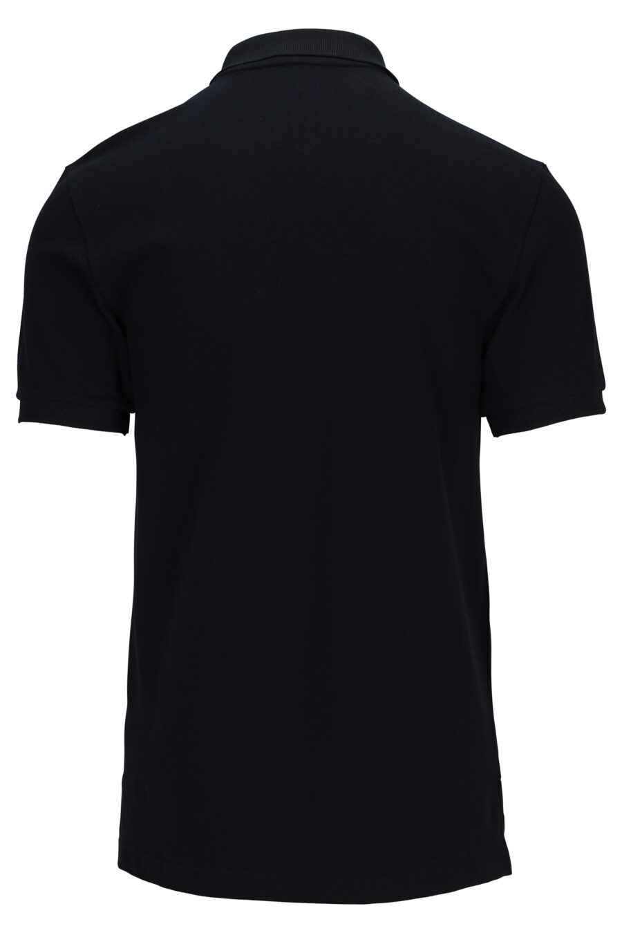 Black polo shirt with bear mini logo - 889316660906 1