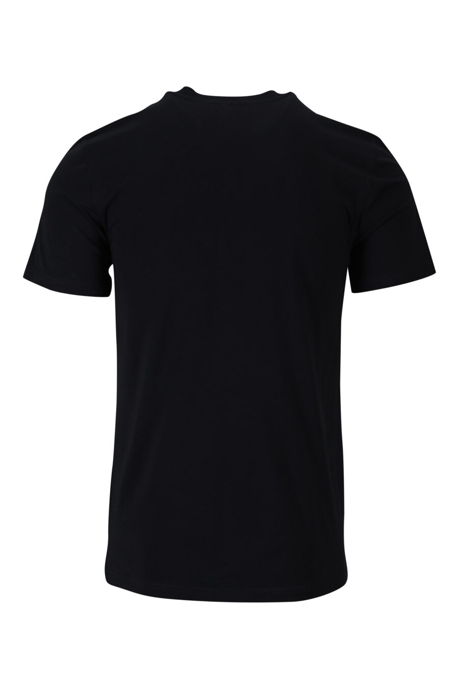 T-shirt preta em algodão ecológico com mini-logotipo "teddy" - 889316853124 1