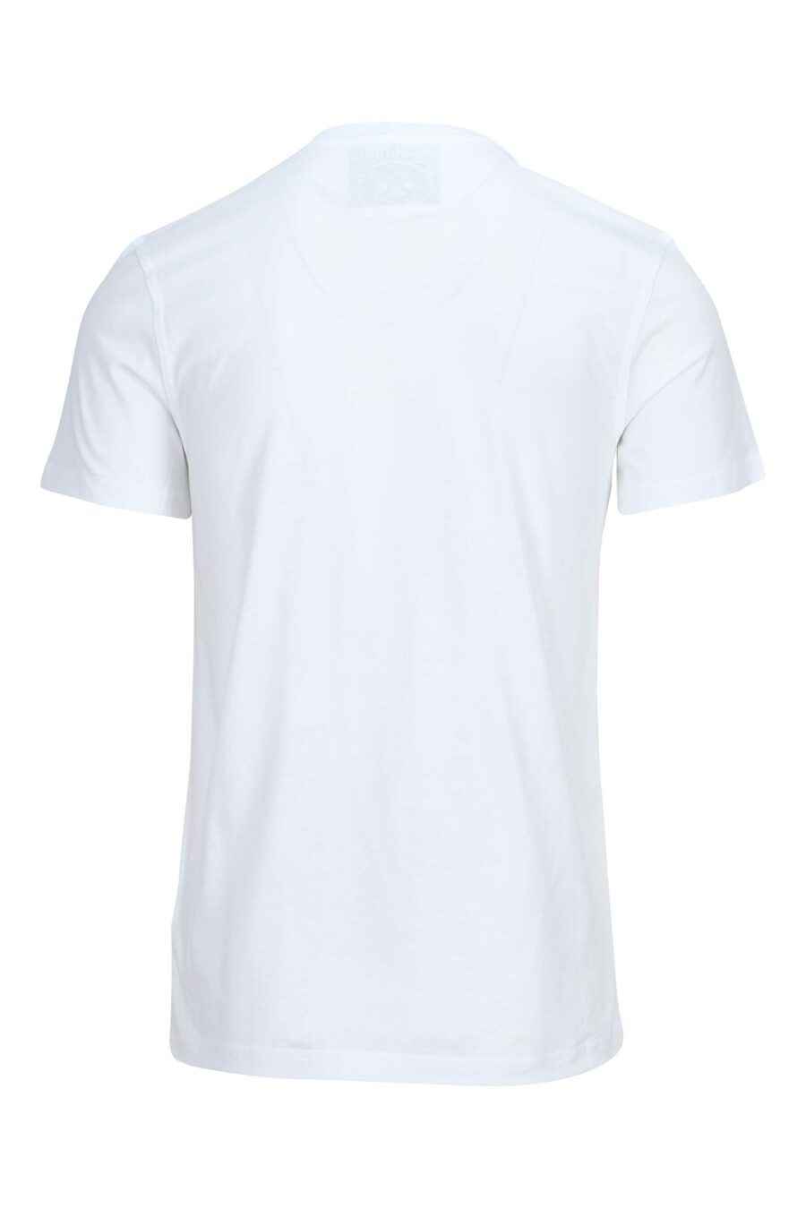 T-shirt branca de algodão orgânico com maxilogo "teddy" - 889316854503 1
