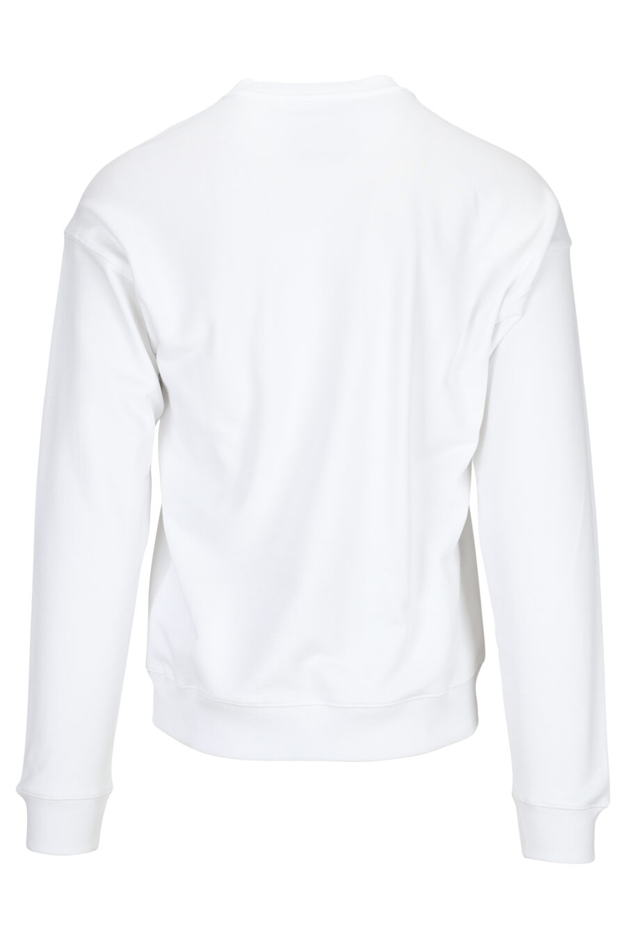 Weißes Sweatshirt mit schwarzem Maxilogo - 889316943894 1