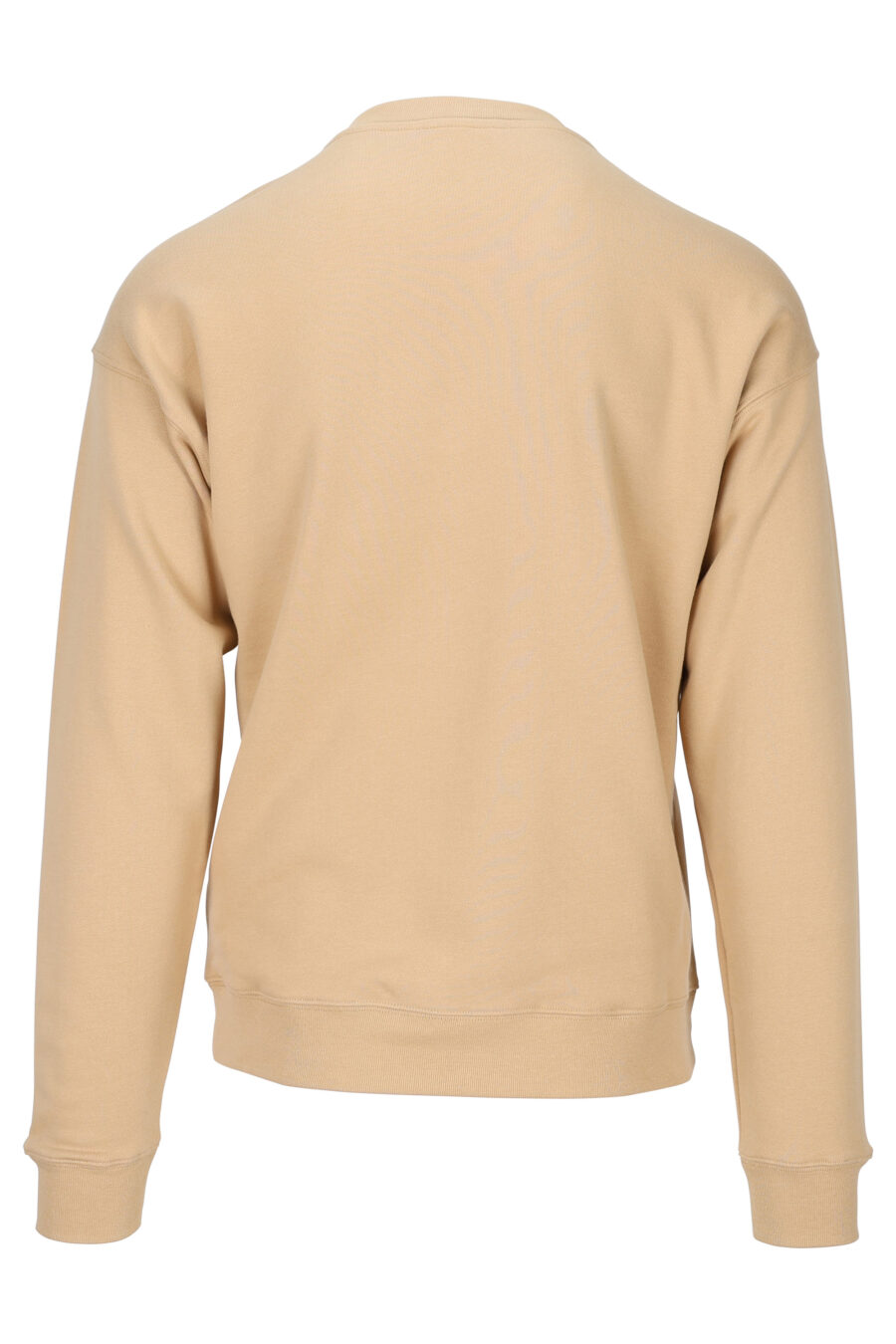 Beigefarbenes Sweatshirt mit schwarzem Maxilogo - 889316943955 1
