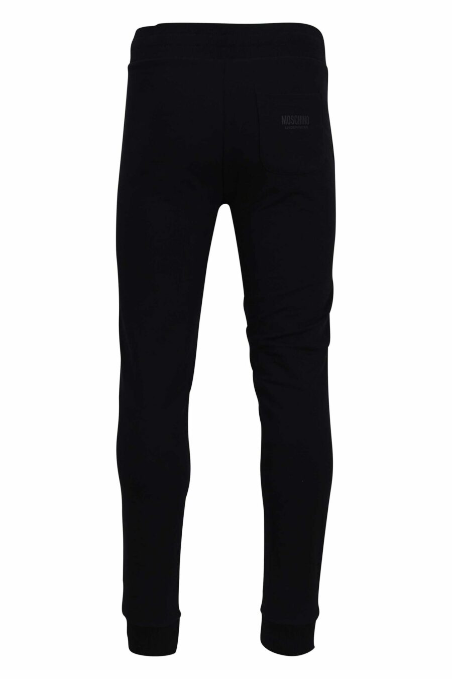Pantalón de chándal negro con logo en cinta laterales - 667113031170 2 scaled