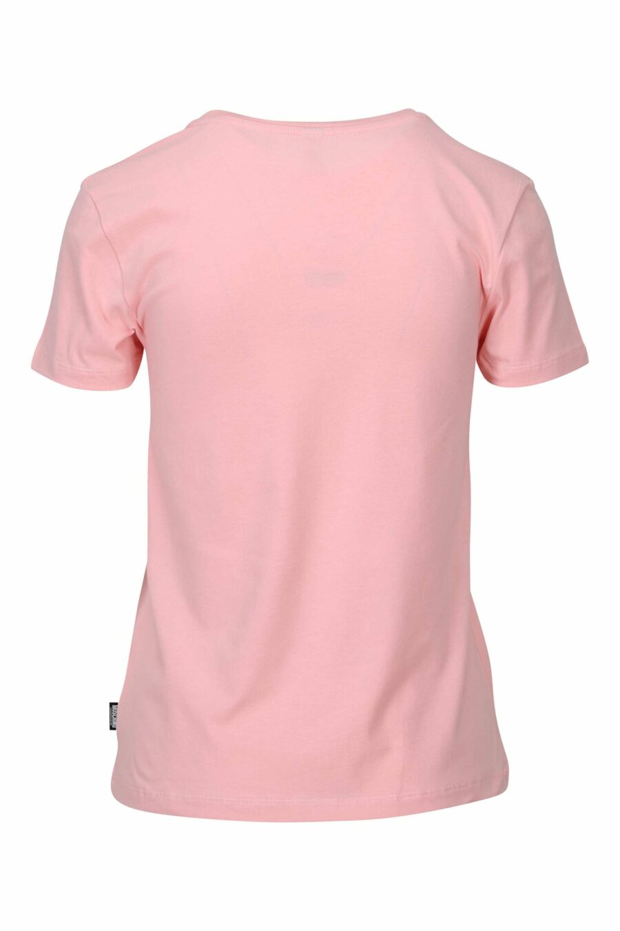Camiseta rosa con logo parche oso "underbear" - 667113034546 1 scaled