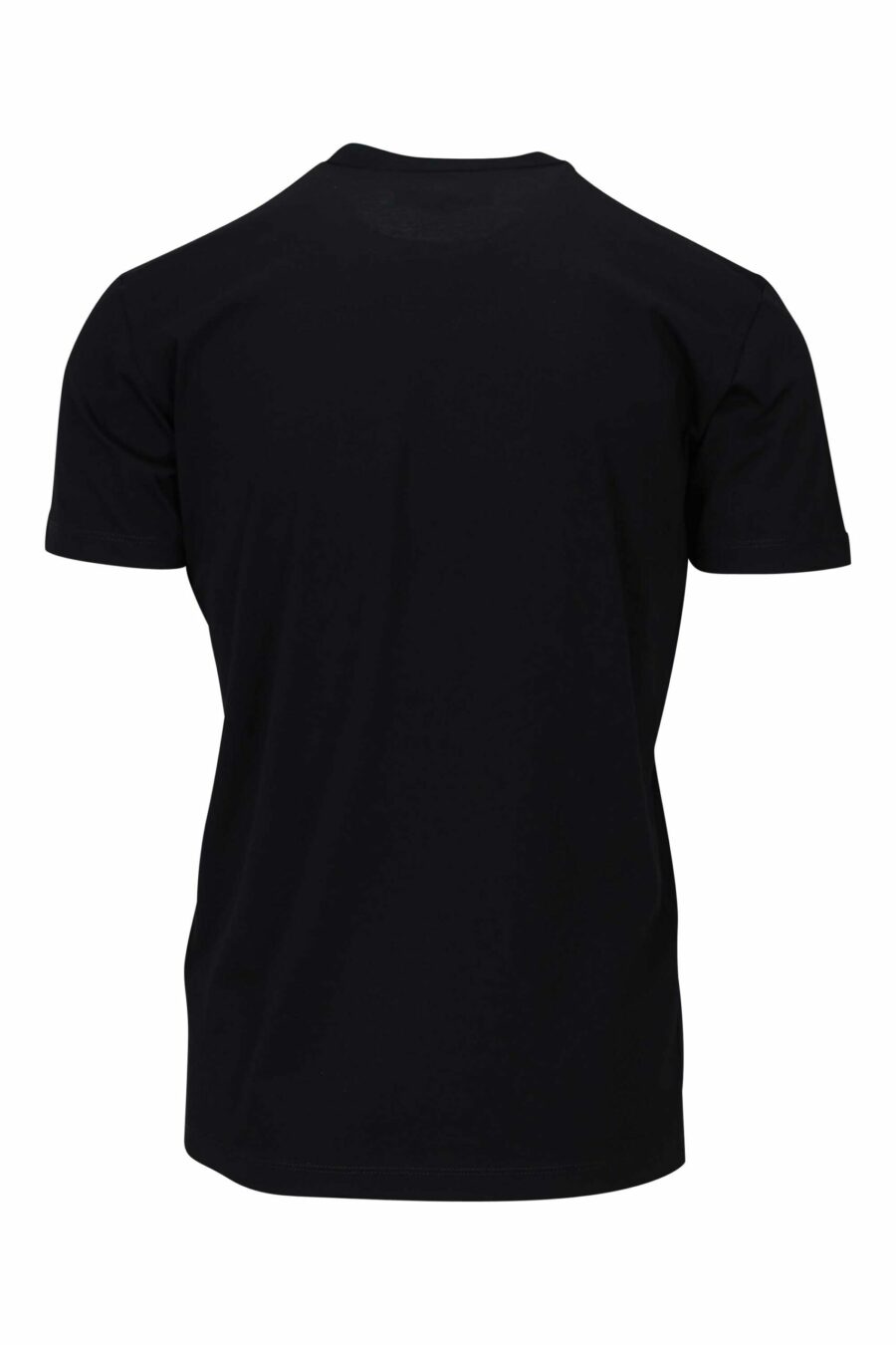 Camiseta negra con minilogo "doodle" corazón - 8052134946312 2 scaled