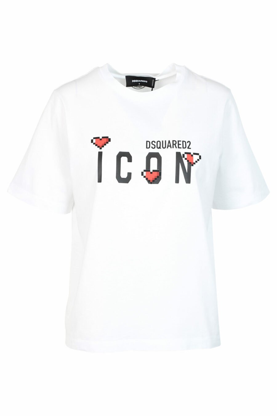 Black T-shirt with "icon game" logo - 8052134989265 scaled