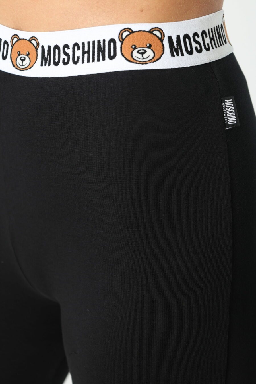 Pantalon de survêtement noir avec logo à la taille - 8052865435499 56 échelle