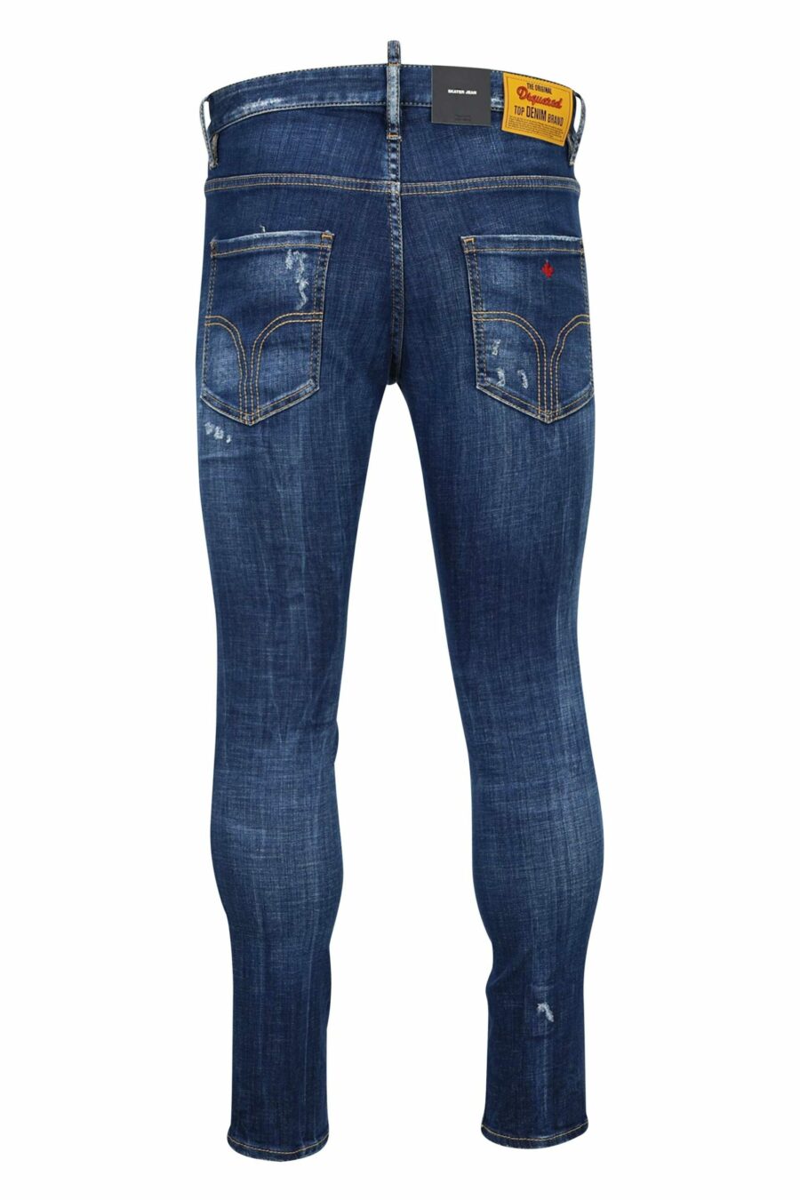 Semi-worn blue "skater jean" jeans - 8054148101503 2 scaled