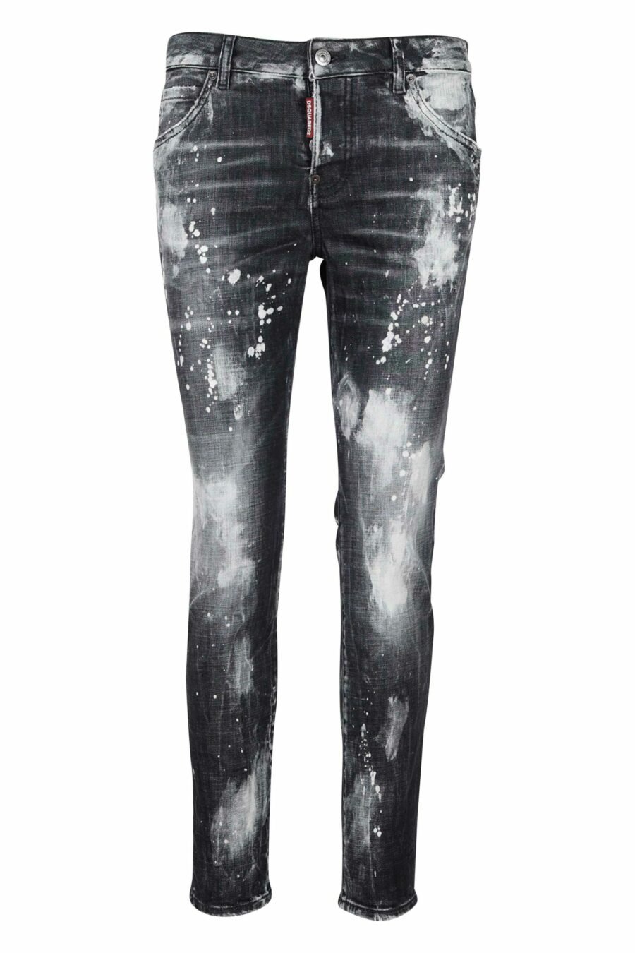 Cool girl jean trousers "cool girl jean" black worn in spots - 8054148118112 scaled