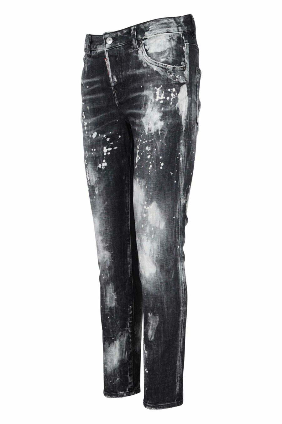 Pantalon en jean "cool girl jean" noir usé par endroits - 8054148118112 1 scaled