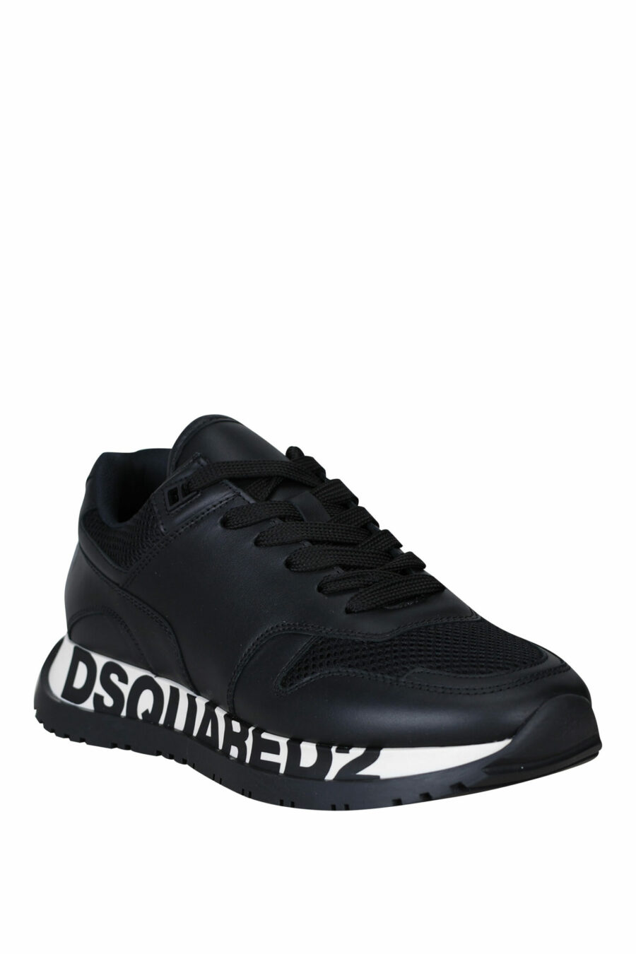 Dsquared2 - Zapatillas negras con logo en suela negro - BLS Fashion