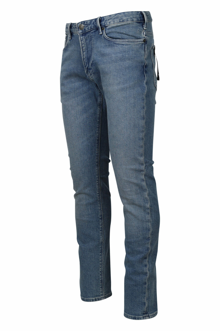Hellblaue Jeans mit Metalladler - 8057767427009 2 skaliert