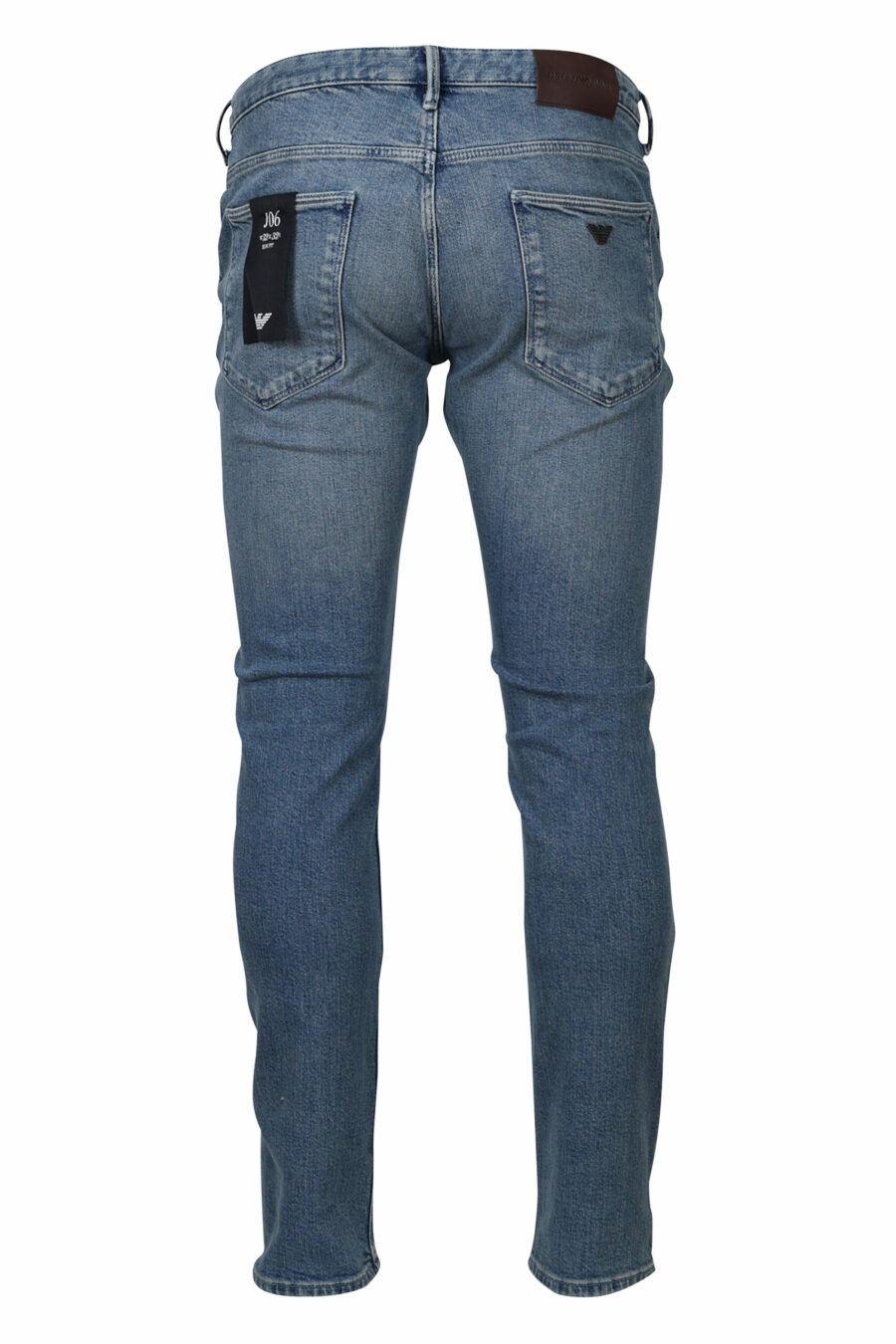 Hellblaue Jeans mit Metalladler - 8057767427009 3 skaliert