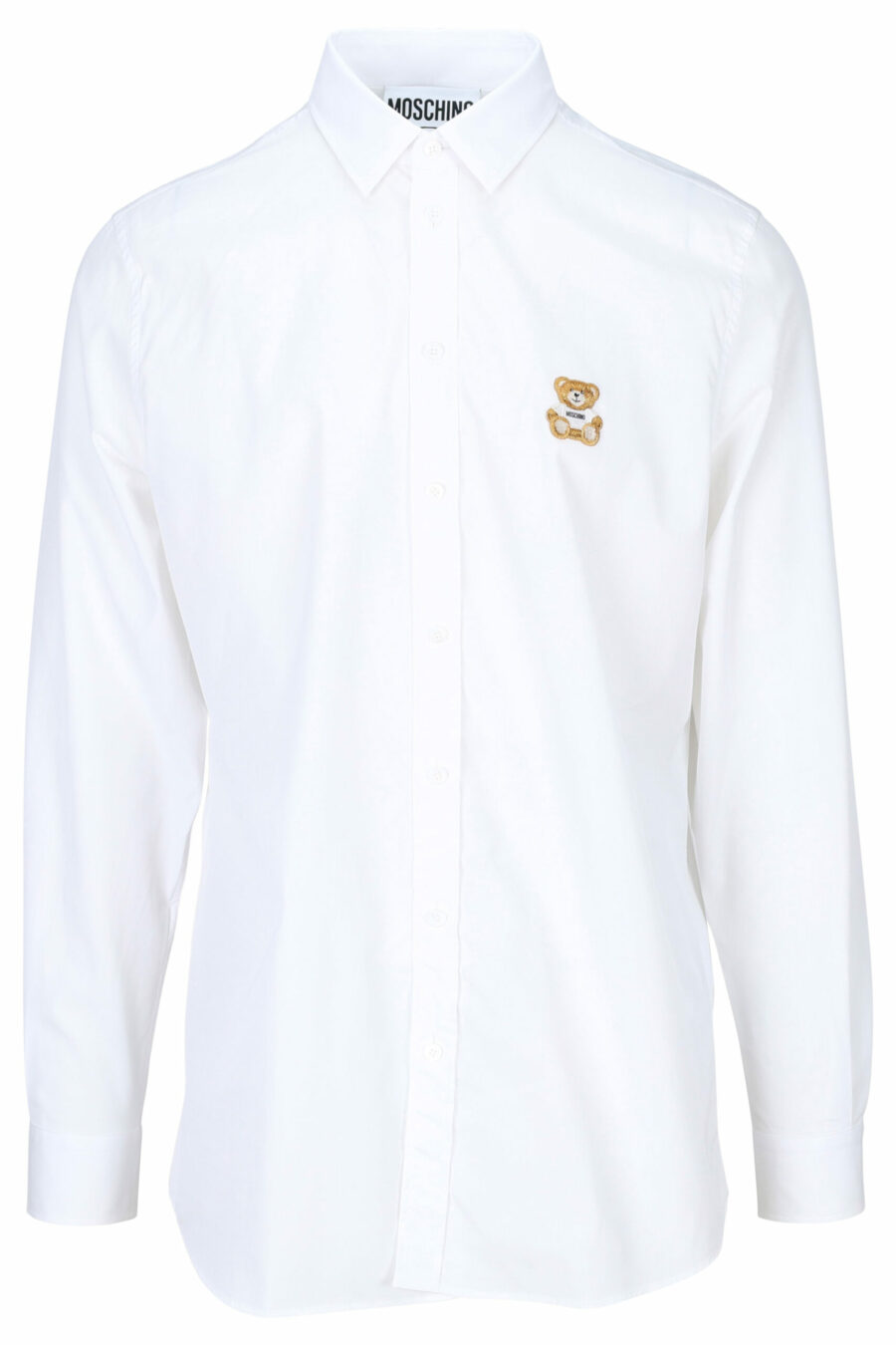 Chemise blanche avec mini-logo brodé - 889316631326
