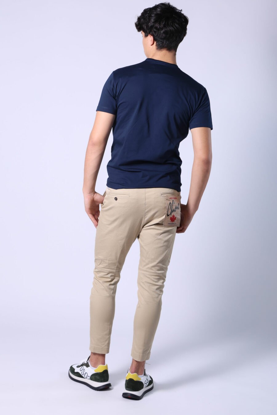 Beige "sexy chino pant" with minilogue - Untitled Catalog 05630