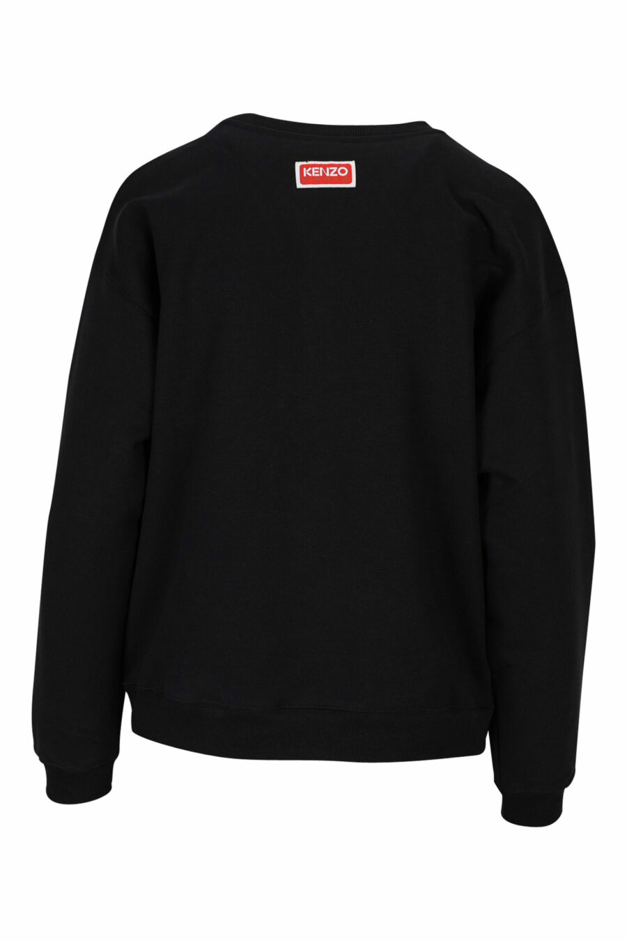 Black sweatshirt with "boke flower" logo - 3612230483033 1 scaled