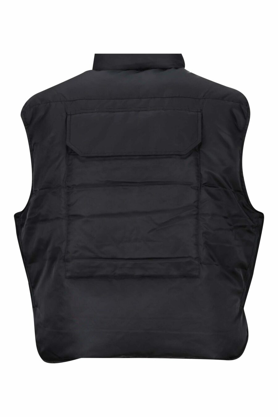 Gilet noir avec poches et mini logo "kenzo paris" - 3612230487857 2 échelles