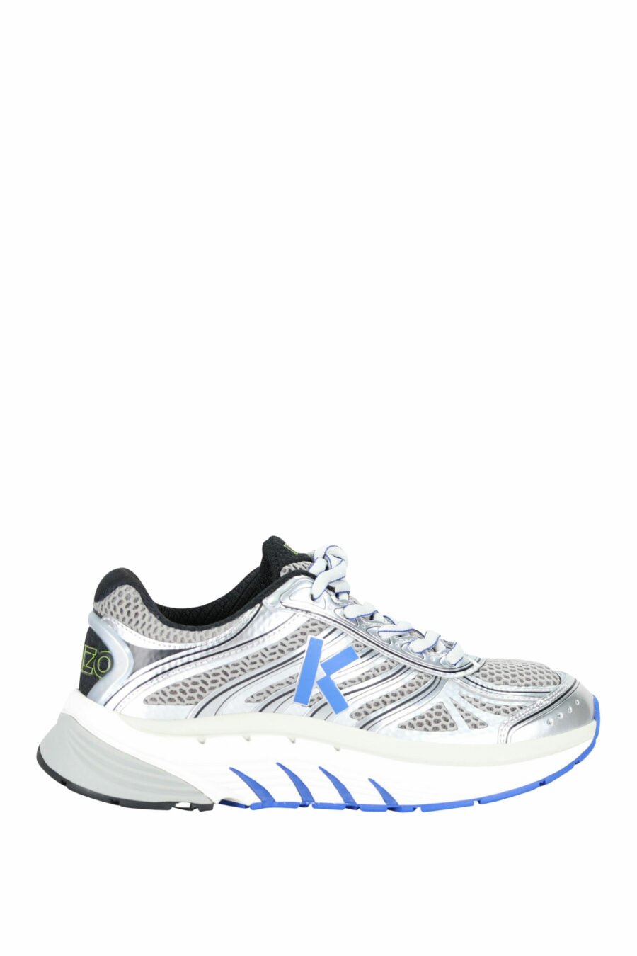 Zapatillas grises con azul "kenzo tech runner" - 3612230549418 scaled