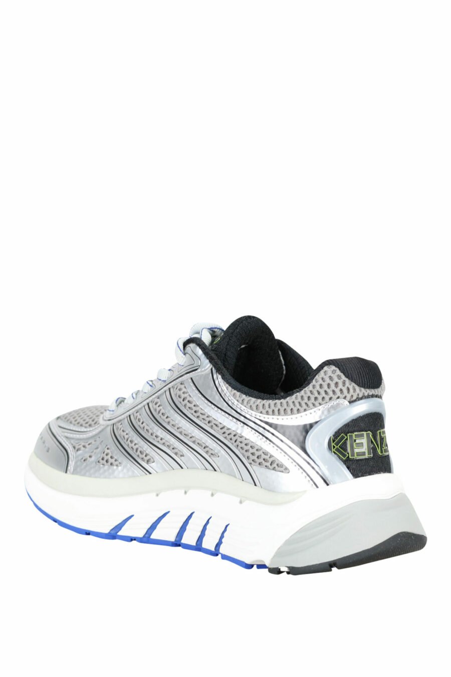 Zapatillas grises con azul "kenzo tech runner" - 3612230549418 3 scaled