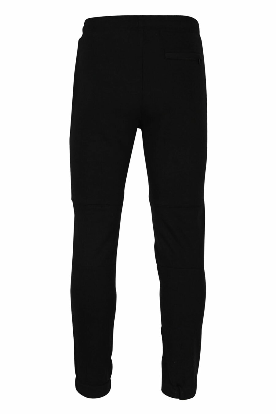 Pantalón de chándal negro con bolsillos de nilon - 4062226390132 2 scaled