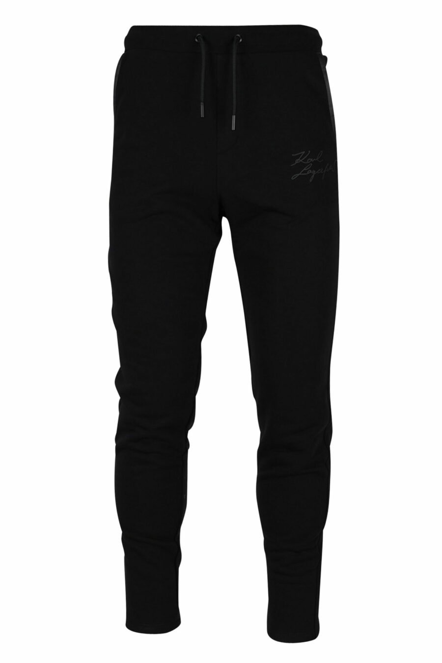 Pantalón de chándal negro con minilogo negro autografo - 4062226391092 scaled