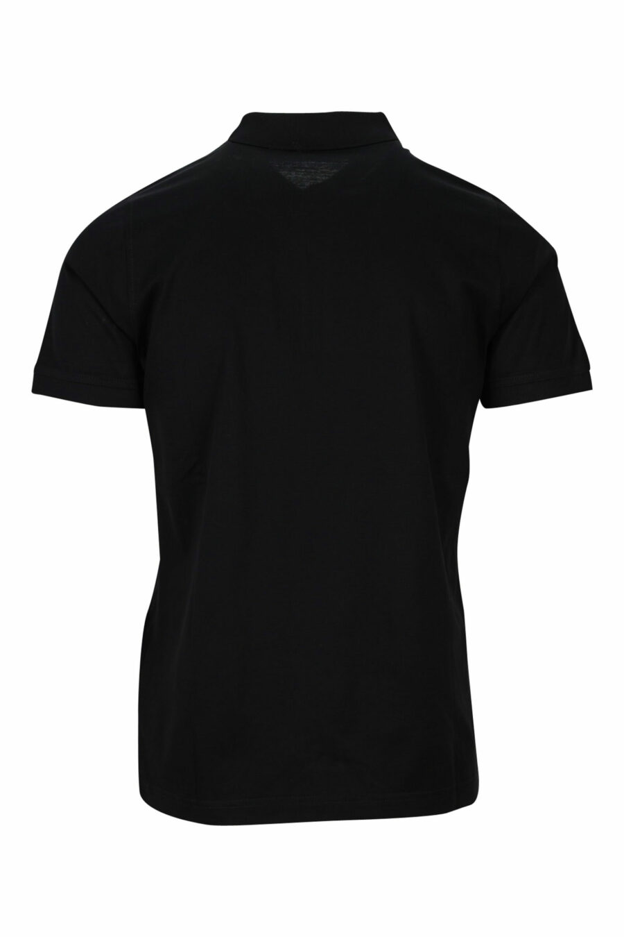Schwarzes Reißverschluss-Poloshirt mit schwarzem Minilogue - 4062226397179 1 skaliert