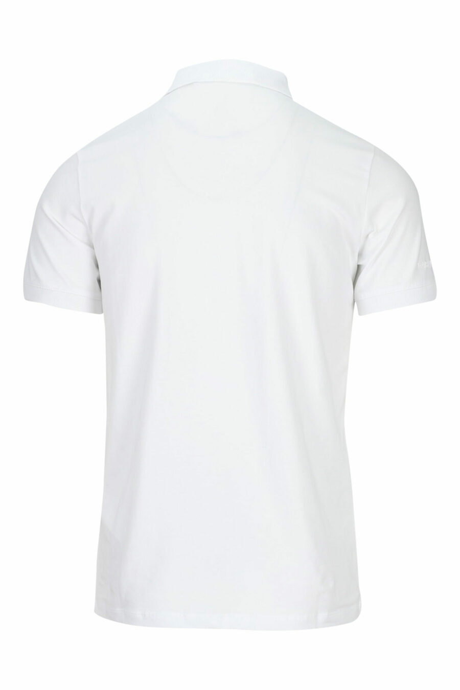 Weißes Poloshirt mit monochromem Mini-Logo - 4062226398312 1 skaliert