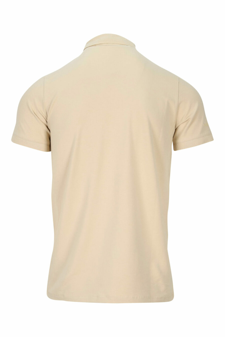 Beigefarbenes Poloshirt mit monochromem Mini-Logo - 4062226398558 1 skaliert