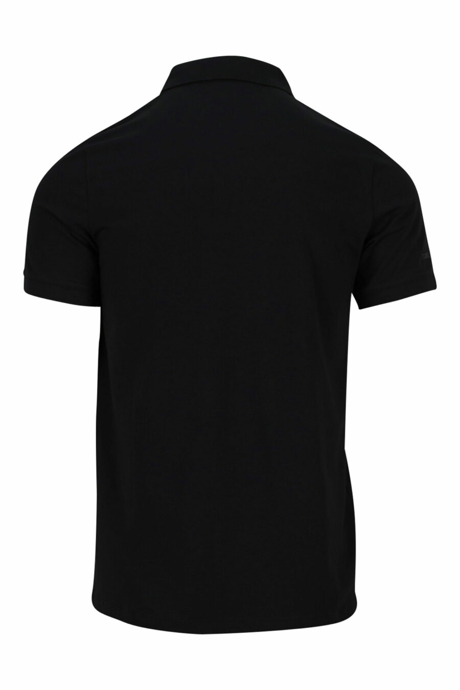 Black polo shirt with monochrome mini-logo - 4062226398633 1 scaled