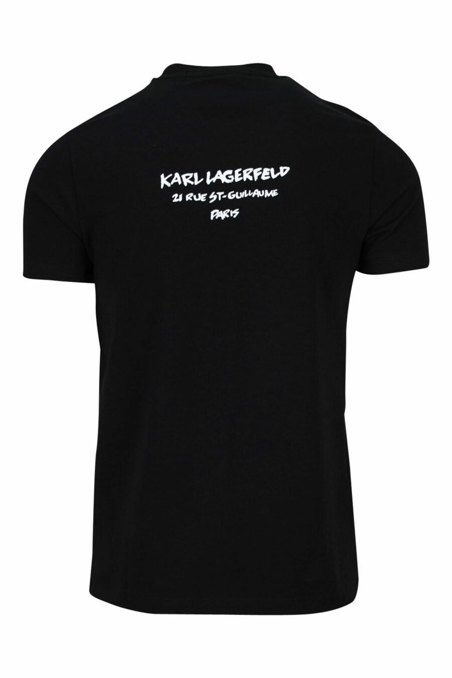 Camiseta negra con maxilogo "karl" perfil camuflado - 4062226401906 1 scaled