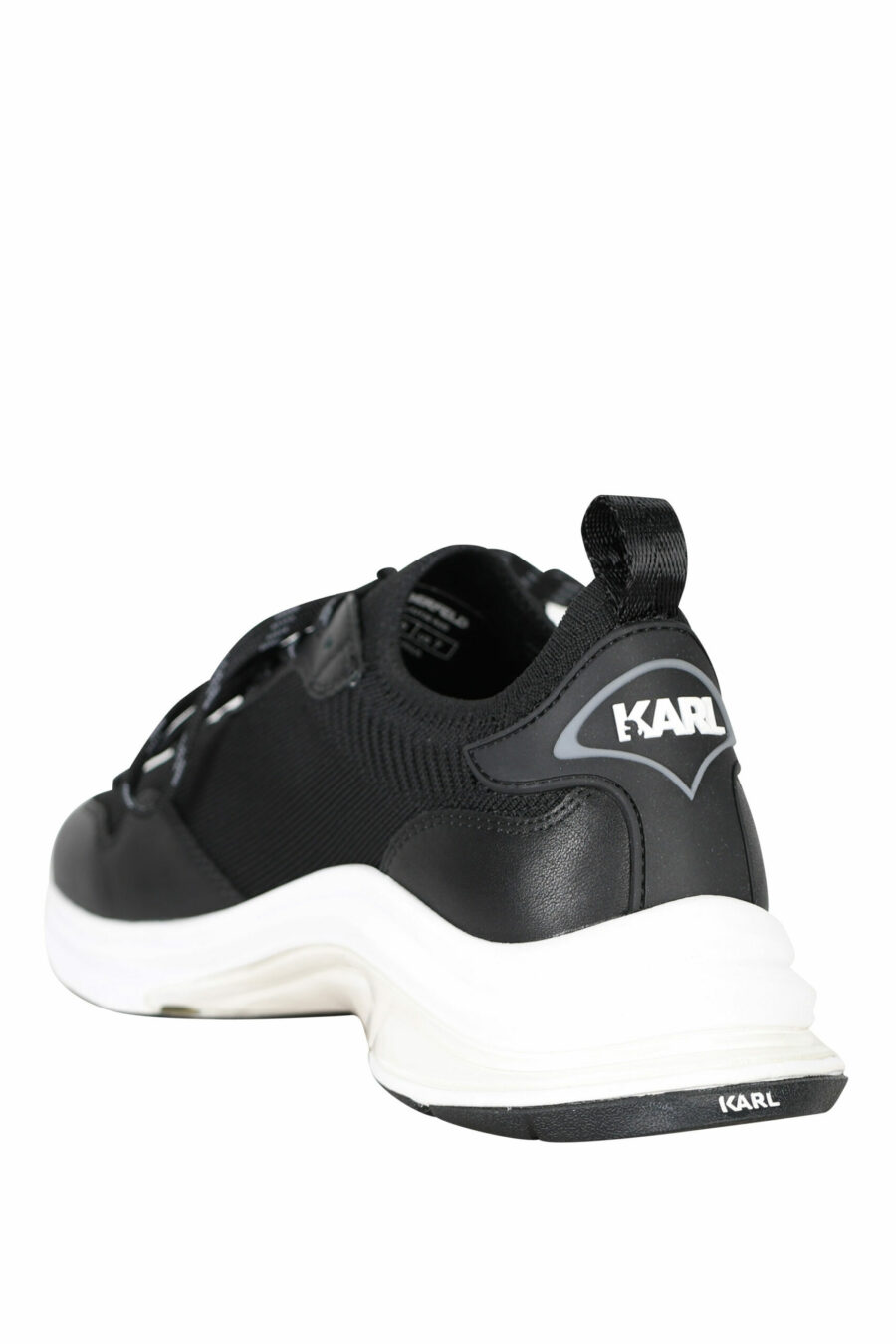 Zapatillas negras "lux finesse" con logo "st rue guillaume" - 5059529293511 3 scaled