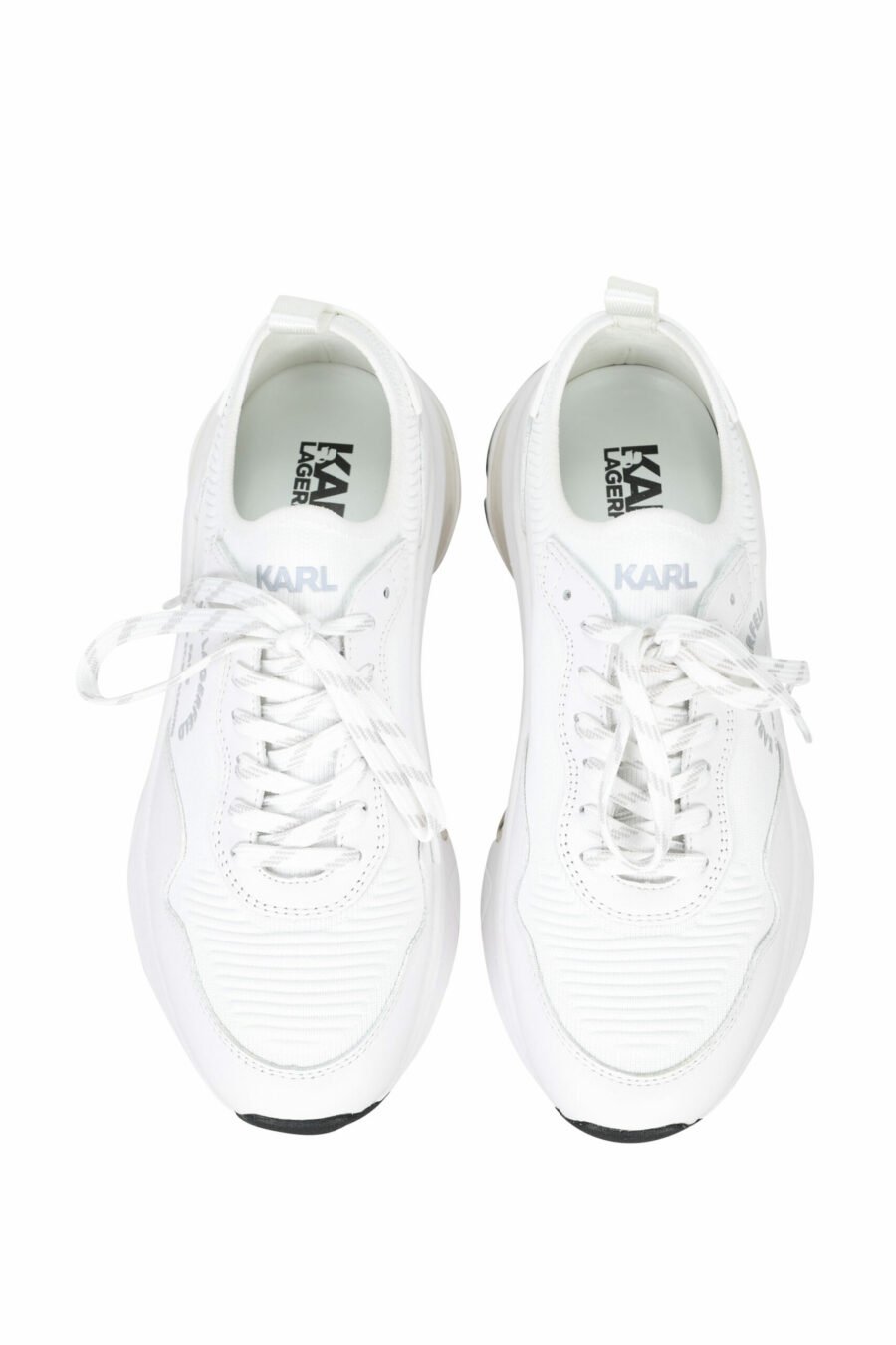 Zapatillas blancas "lux finesse" con logo "st rue guillaume" - 5059529293580 4 scaled